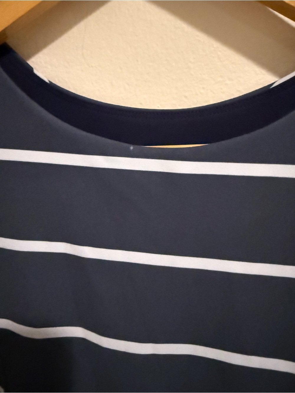 Abercrombie Kids YPB Slash Mini Dress 7/8 Navy Striped Athletic Skater - Picture 6 of 7